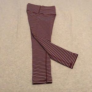 Lululemon Wunder Under Cropped Leggings NWOT